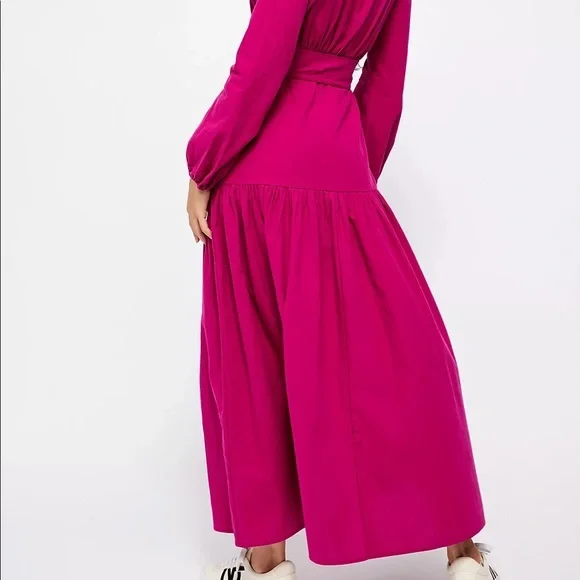 Free People Myrtle Magenta Kendra Dress - Size XS NWT - Picture 2 of 11